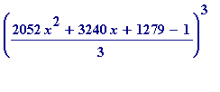 ((2052*x^2+3240*x+1279-1)/3)^3